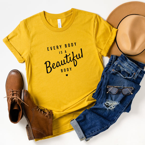 Every Body is a Beautiful Body Adult Tee