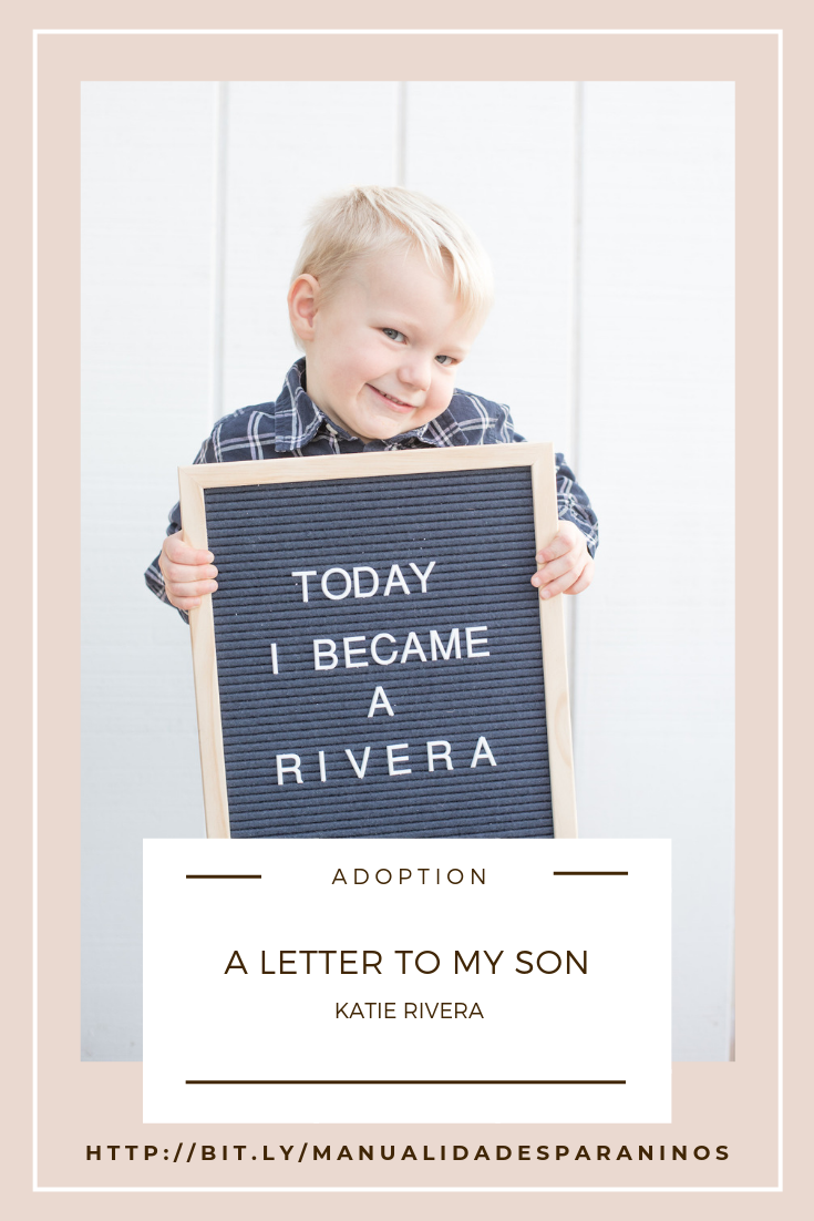 A Letter to My Son