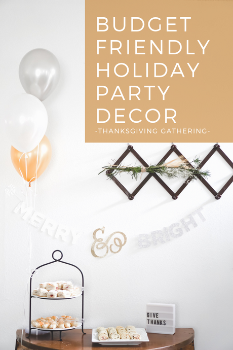 Thanksgiving Decor on a Budget