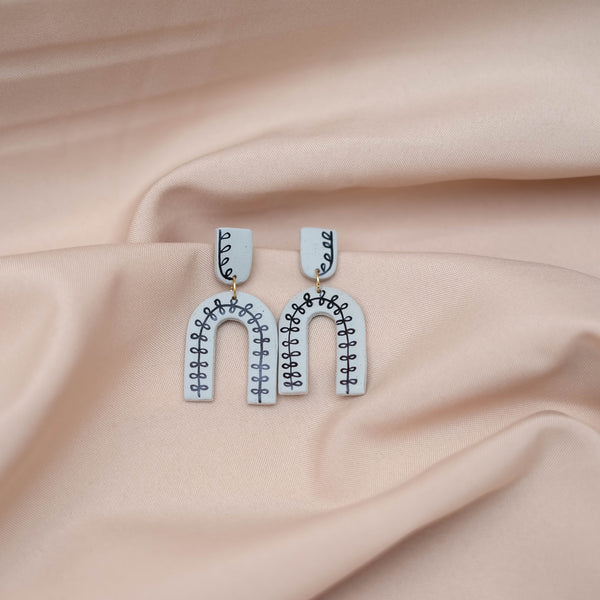 Zoe Handmade Clay Earrings