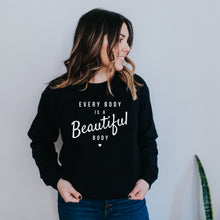 Load image into Gallery viewer, Every Body is a Beautiful Body Adult Long Sleeve Tee