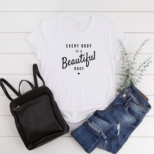 Every Body is a Beautiful Body Adult Tee
