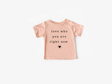 Load image into Gallery viewer, Love Who You Are Kids Tee