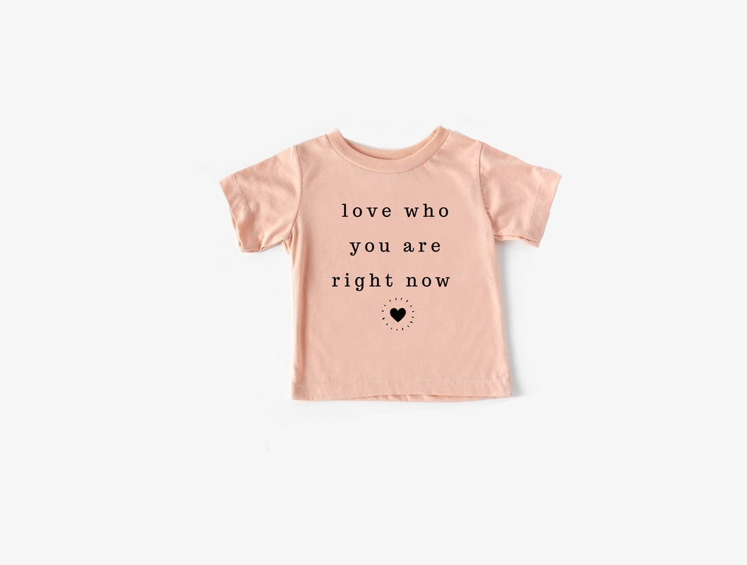 Love Who You Are Kids Tee