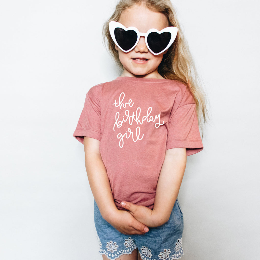 The Birthday Girl Kids Tee