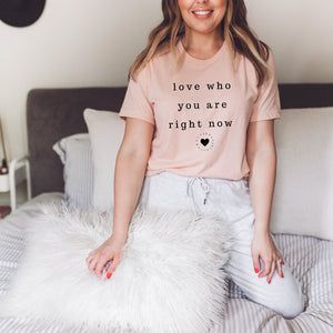 Love Who You Are Adult Top